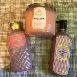 Candle soap body wash